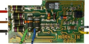 Marklin 6080 Decoder